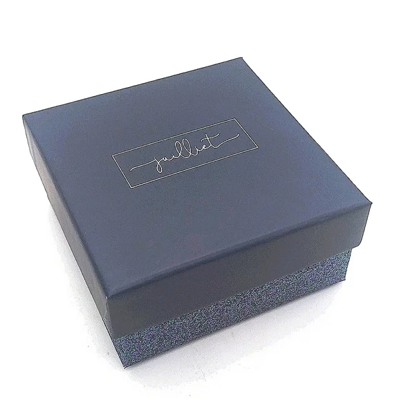 Juilliet Silver Plated Gold Lock and Key with CZ Semi Precious Necklace Boxed - Picture 3 of 3